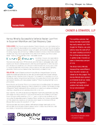 Legal, Casner & Edwards, law, Konica-Minolta, Tri-Copy Office Equipment