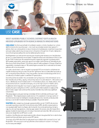 KM, education, West Aurora Public Schools, k-12, Konica-Minolta, Tri-Copy Office Equipment
