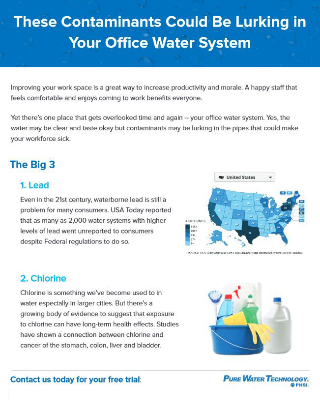 Lurking In Your Water, pure water, Tri-Copy Office Equipment
