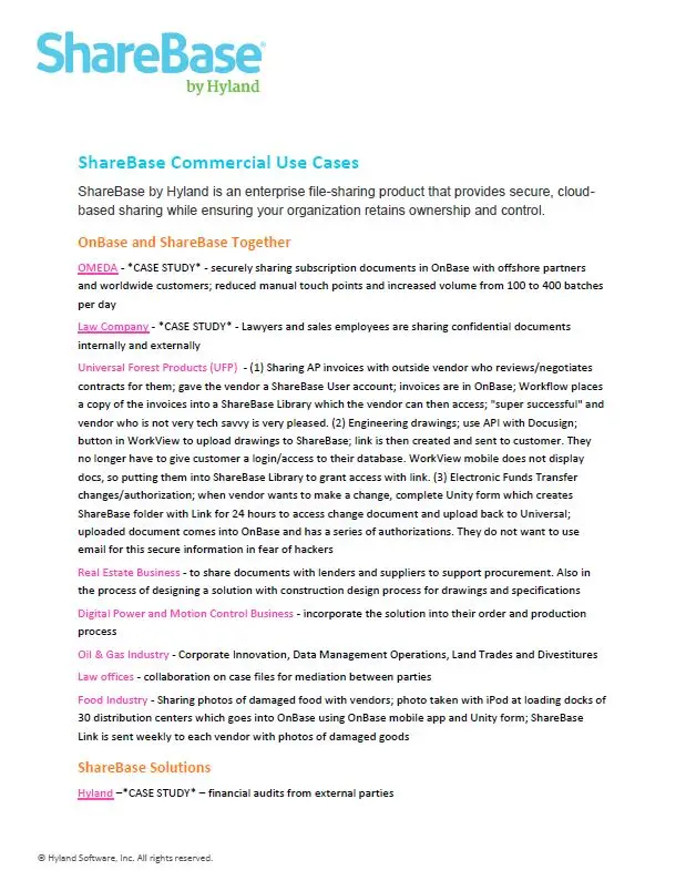 ShareBase, Commercial, Kyocera, Software, Document Management, Tri-Copy Office Equipment